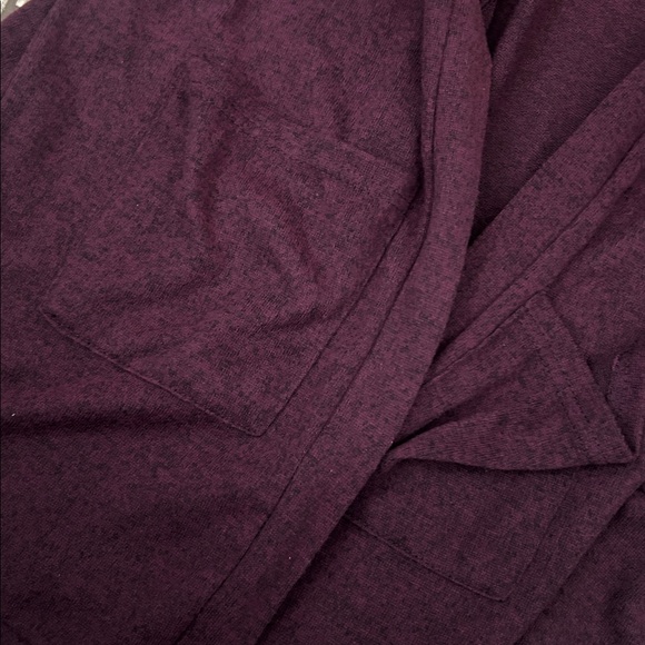 Rue 21 Deep Purple Cardigan Sweater Large - Picture 2 of 5